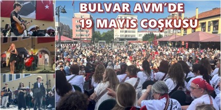 Samsun, 19 Mayıs Coşkusunu Bulvar AVM’de Yaşadı